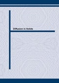 Cover: Diffusion in Solids - Trans Tech Publications Ltd