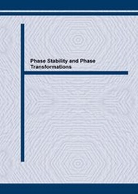 Enlarge image Cover: Phase Stability and Phase Transformations - Trans Tech Publications Ltd