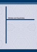 Cover: Nitrides and Oxynitrides - Trans Tech Publications Ltd