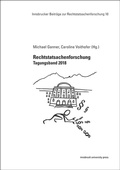 Cover: Rechtstatsachenforschung - innsbruck university press