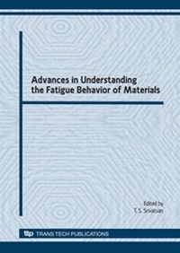 Enlarge image Cover: Advances in Understanding the Fatigue Behavior of Materials - Trans Tech Publications Ltd