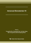 Cover: Advanced Biomaterials VII - Trans Tech Publications Ltd