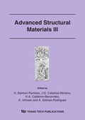 Cover: Advanced Structural Materials III - Trans Tech Publications Ltd