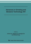 Cover: Advances in Grinding and Abrasive Technology XIV - Trans Tech Publications Ltd