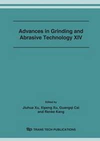 Enlarge image Cover: Advances in Grinding and Abrasive Technology XIV - Trans Tech Publications Ltd