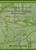 Cover: Frontiers in Materials Science and Technology - Trans Tech Publications Ltd
