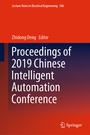 Cover: Proceedings of 2019 Chinese Intelligent Automation Conference - Springer