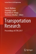 Cover: Transportation Research - Springer