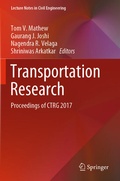 Cover: Transportation Research - Springer
