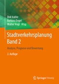 Cover: Stadtverkehrsplanung Band 2 - Springer Vieweg