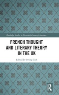 Cover: French Thought and Literary Theory in the UK - Routledge