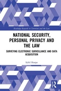 Bild: National Security, Personal Privacy and the Law - Routledge