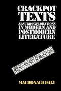 Cover: Crackpot Texts - Zoilus Press
