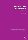 Cover: The British Hegelians - Routledge