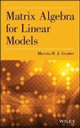 Cover: Matrix Algebra for Linear Models - Wiley
