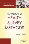 Cover: Handbook of Health Survey Methods - Wiley