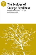 Cover: The Ecology of College Readiness - Jossey-Bass