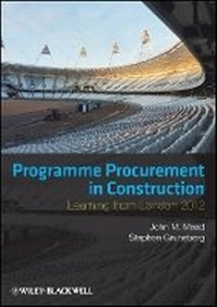 Enlarge image Cover: Programme Procurement in Construction - Learning from London 2012 - Wiley
