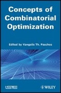 Cover: Concepts of Combinatorial Optimization - Concepts and Fundamentals - Volume 1 - Wiley