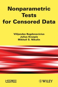Enlarge image Cover: Nonparametric Tests for Censored Data - Wiley-ISTE