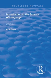 Enlarge image Cover: Introduction to the Science of Language - Routledge