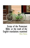Cover: Errata of the Protestant Bible - BiblioLife