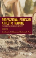 Cover: Professional Ethics in Athletic Training - SLACK  Incorporated