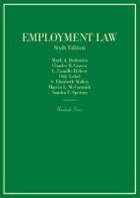 Enlarge image Cover: Employment Law - West Academic Press