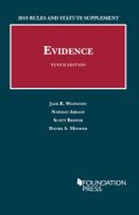 Abbildung von: Evidence, 2019 Rules and Statute Supplement - West Academic Press
