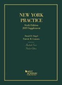 Abbildung von: New York Practice, Student Edition, 2019 Supplement - West Academic Press