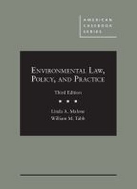 Abbildung von: Environmental Law, Policy, and Practice - West Academic Press