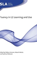 Cover: Fluency in L2 Learning and Use - Multilingual Matters