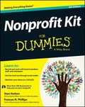 Cover: Nonprofit Kit For Dummies - Wiley