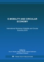 Cover: E-Mobility and Circular Economy - Trans Tech Publications Ltd