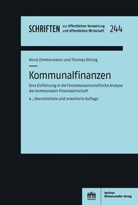 Abbildung von: Kommunalfinanzen - Berliner Wissenschafts-Verlag