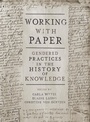Cover: Working with Paper - University Press of Mississippi