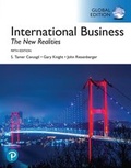 Cover: International Business: The New Realities, Global Edition - Pearson Higher Education;Pearson