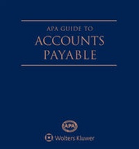 Abbildung von: APA Guide to Accounts Payable - Aspen Publishers