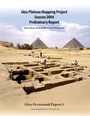 Cover: Giza Plateau Mapping Project - Ancient Egypt Research Associates