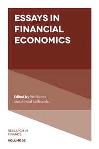 Abbildung von: Essays in Financial Economics - Emerald Publishing Limited