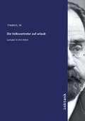 Cover: Die Volksvertreter auf urlaub - Inktank Publishing