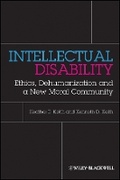 Cover: Intellectual Disability - Ethics, Dehumanization and a New Moral Community - Wiley