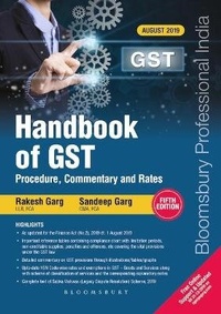 Enlarge image Cover: Handbook of GST Procedure, Commentary and Rates - Bloomsbury Publishing India Pvt Ltd