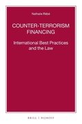 Cover: Counter-Terrorism Financing - Martinus Nijhoff