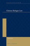 Cover: Chinese Refugee Law - Martinus Nijhoff