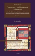 Cover: Maimonides, Commentary on Hippocrates' Aphorisms Volume 1 - Brill