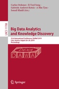 Cover: Big Data Analytics and Knowledge Discovery - Springer