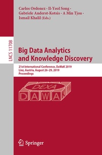 Enlarge image Cover: Big Data Analytics and Knowledge Discovery - Springer