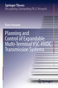 Cover: Planning and Control of Expandable Multi-Terminal VSC-HVDC Transmission Systems - Springer