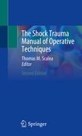Cover: The Shock Trauma Manual of Operative Techniques - Springer